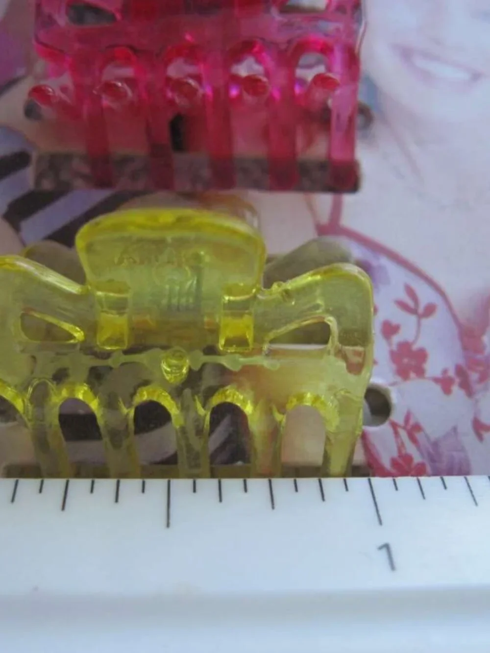 Goody Diva 16 Piece Mega Pack 2001 Inch Wide Plastic Jaw Claw Painted Snap Clips